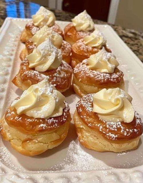 Easy Cream Puffs Recipe