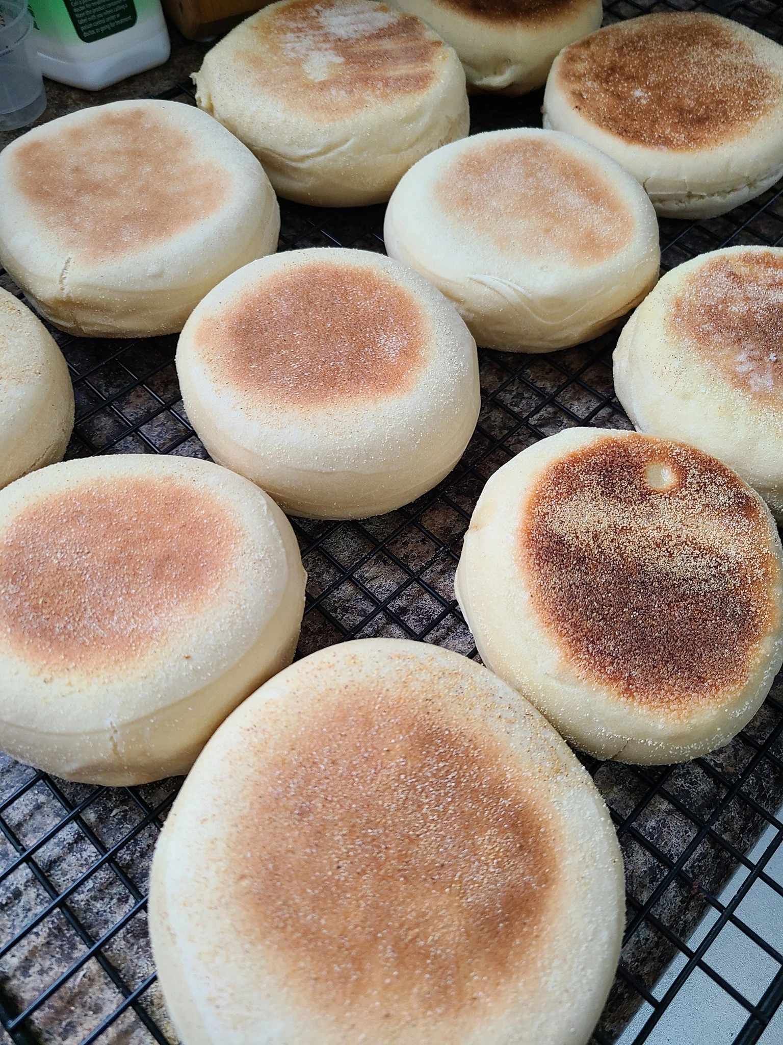 Sourdough English Muffins By YumAroma