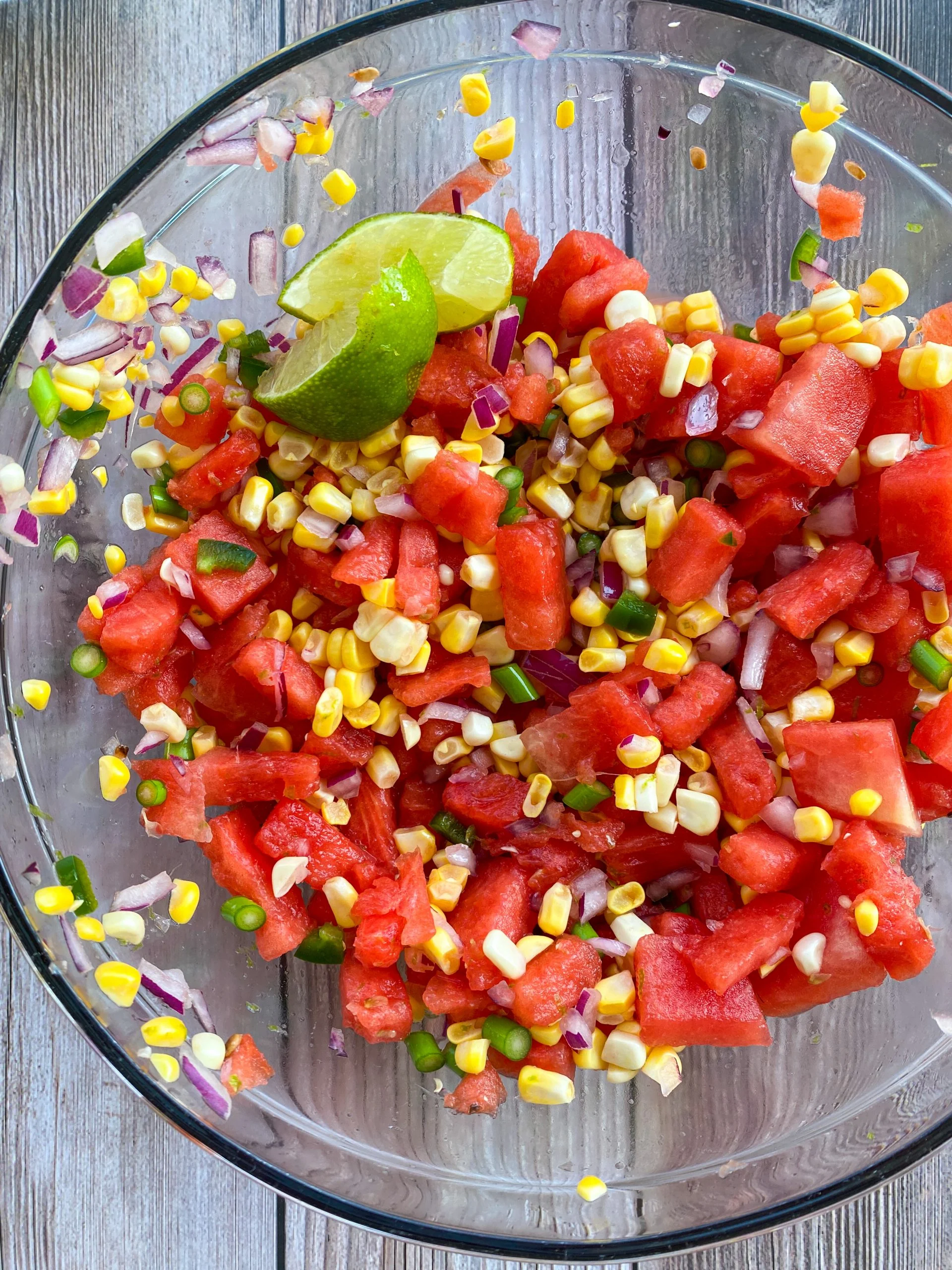 Corn-Melon Salsa