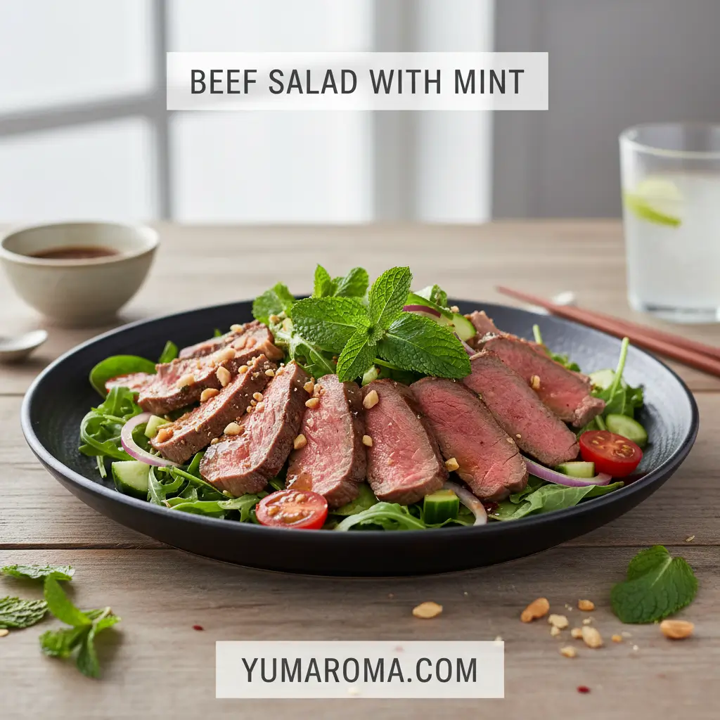 BEEF SALAD WITH MINT