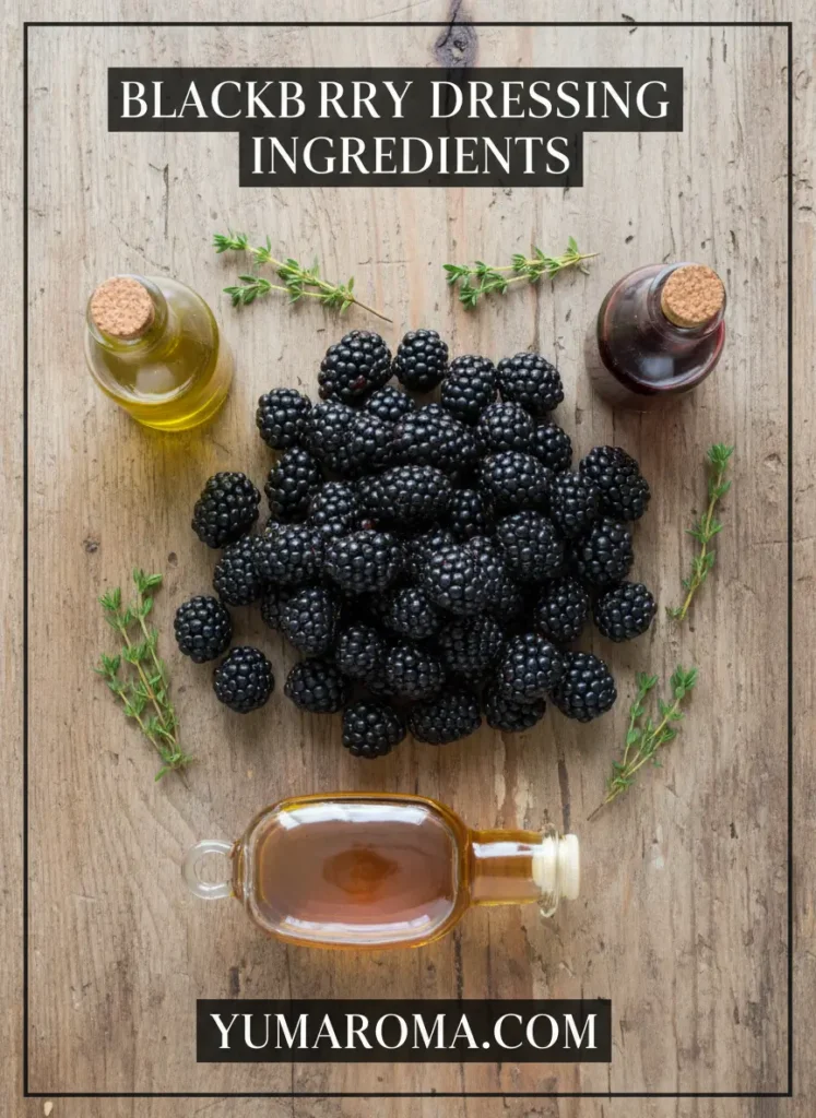 BLACKBERRY DRESSING INGREDIENTS