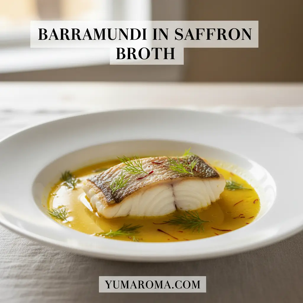 Barramundi In Saffron Broth