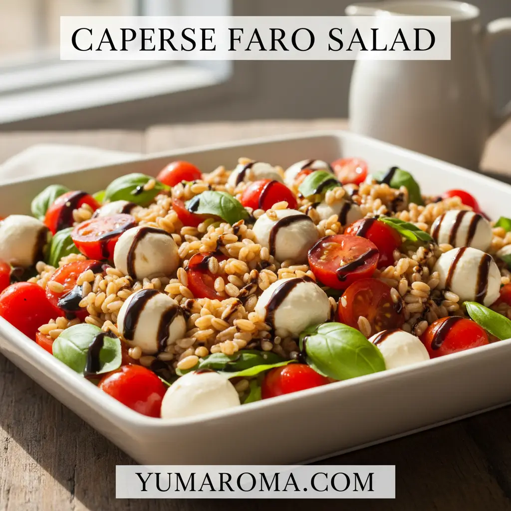 CAPRESE FARRO SALAD