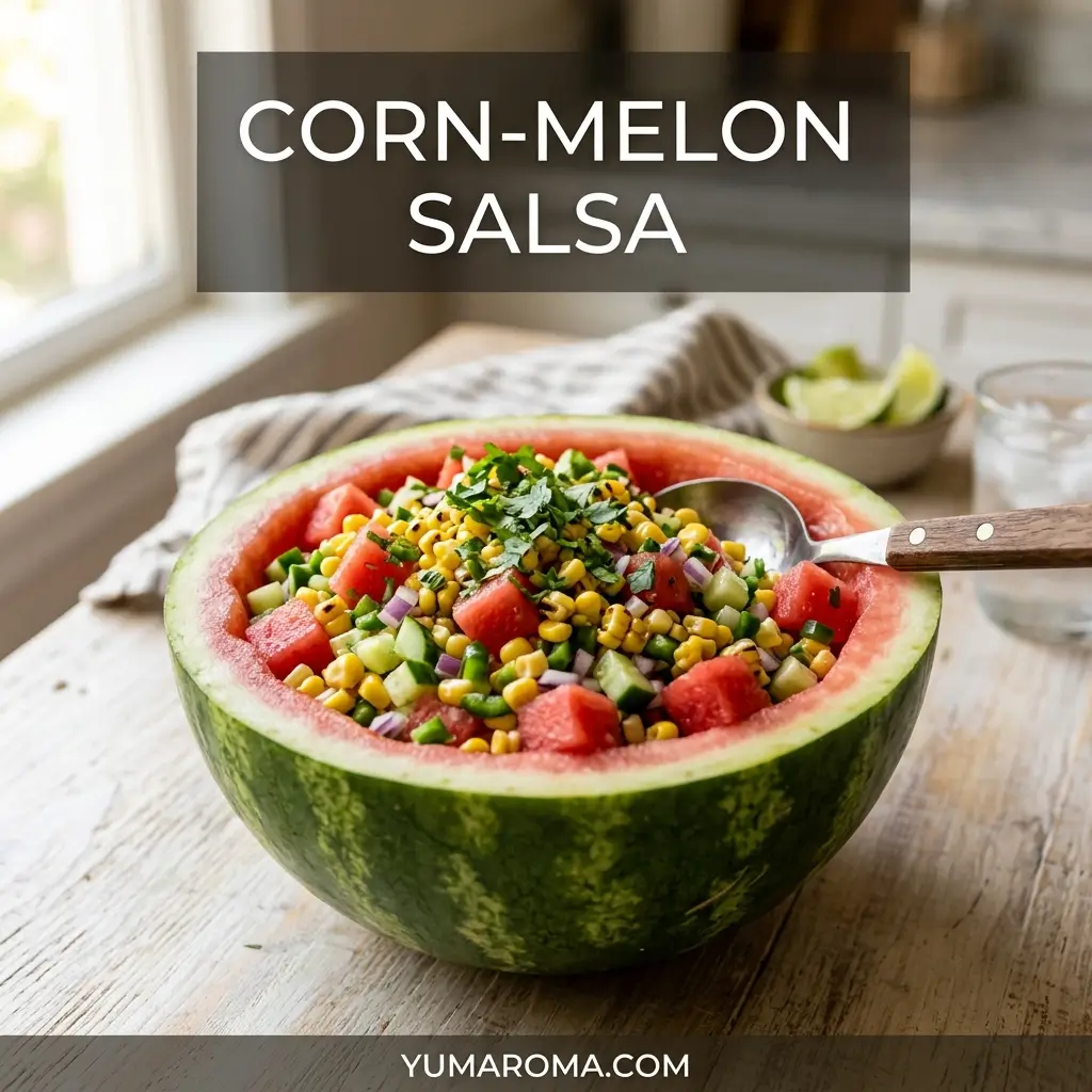 Corn-Melon Salsa