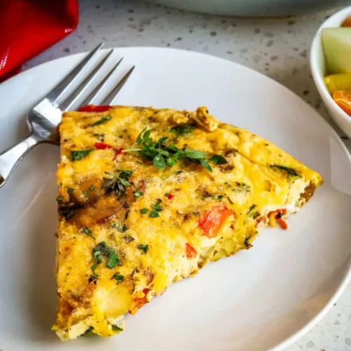 More Vegetable than Egg Frittata