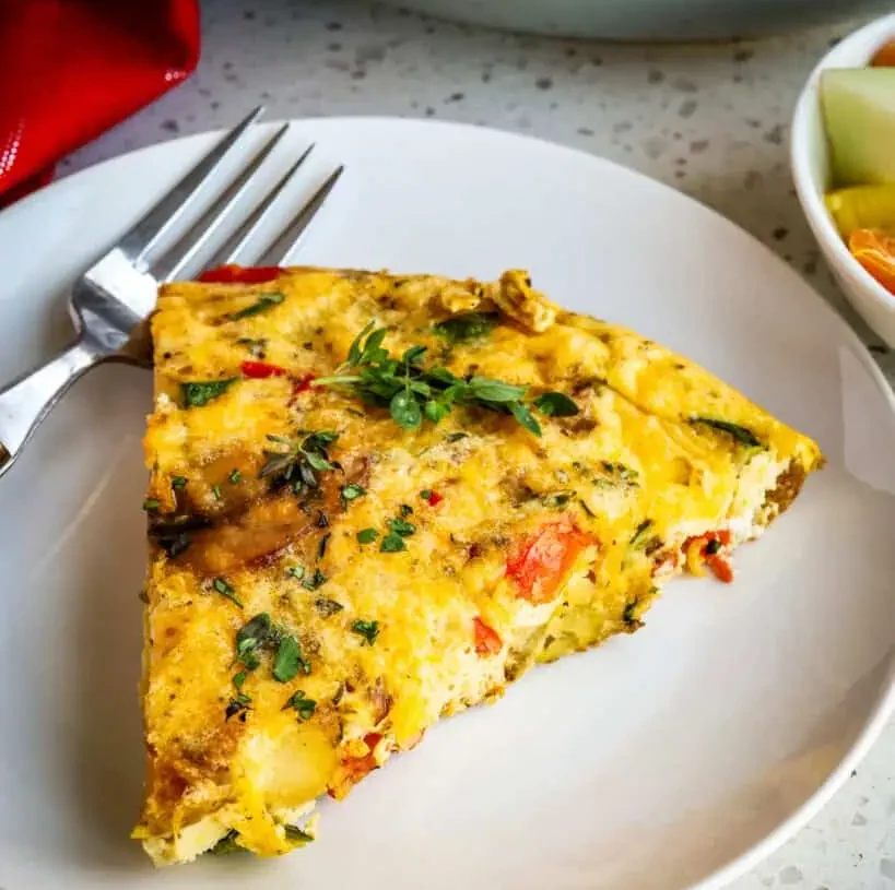 More Vegetable than Egg Frittata