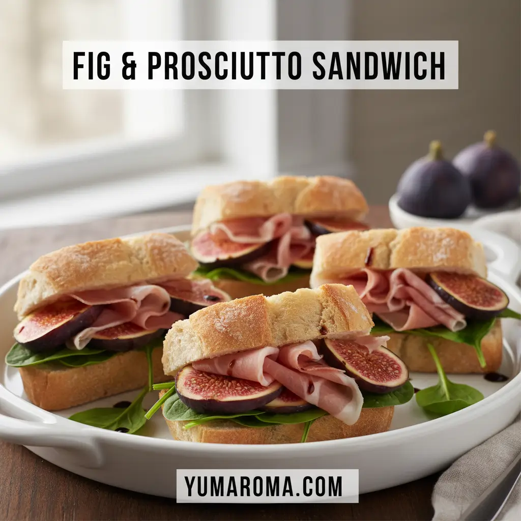 FIG & PROSCIUTTO SANDWICH