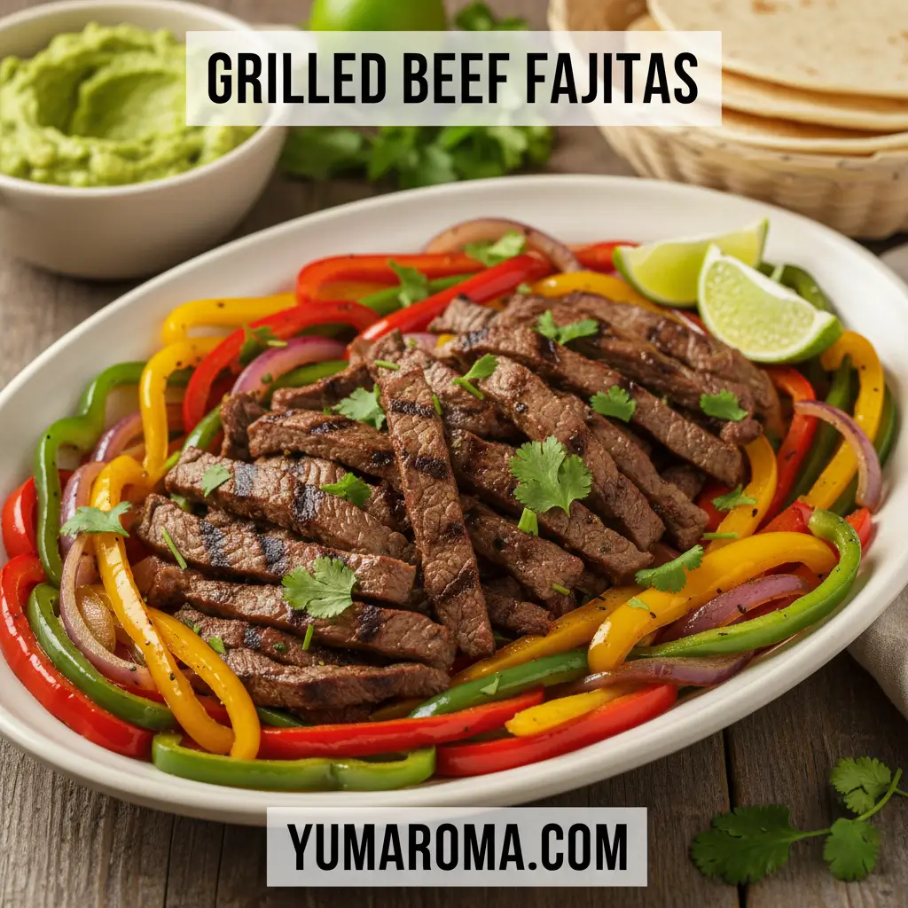GRILLED BEEF FAJITAS