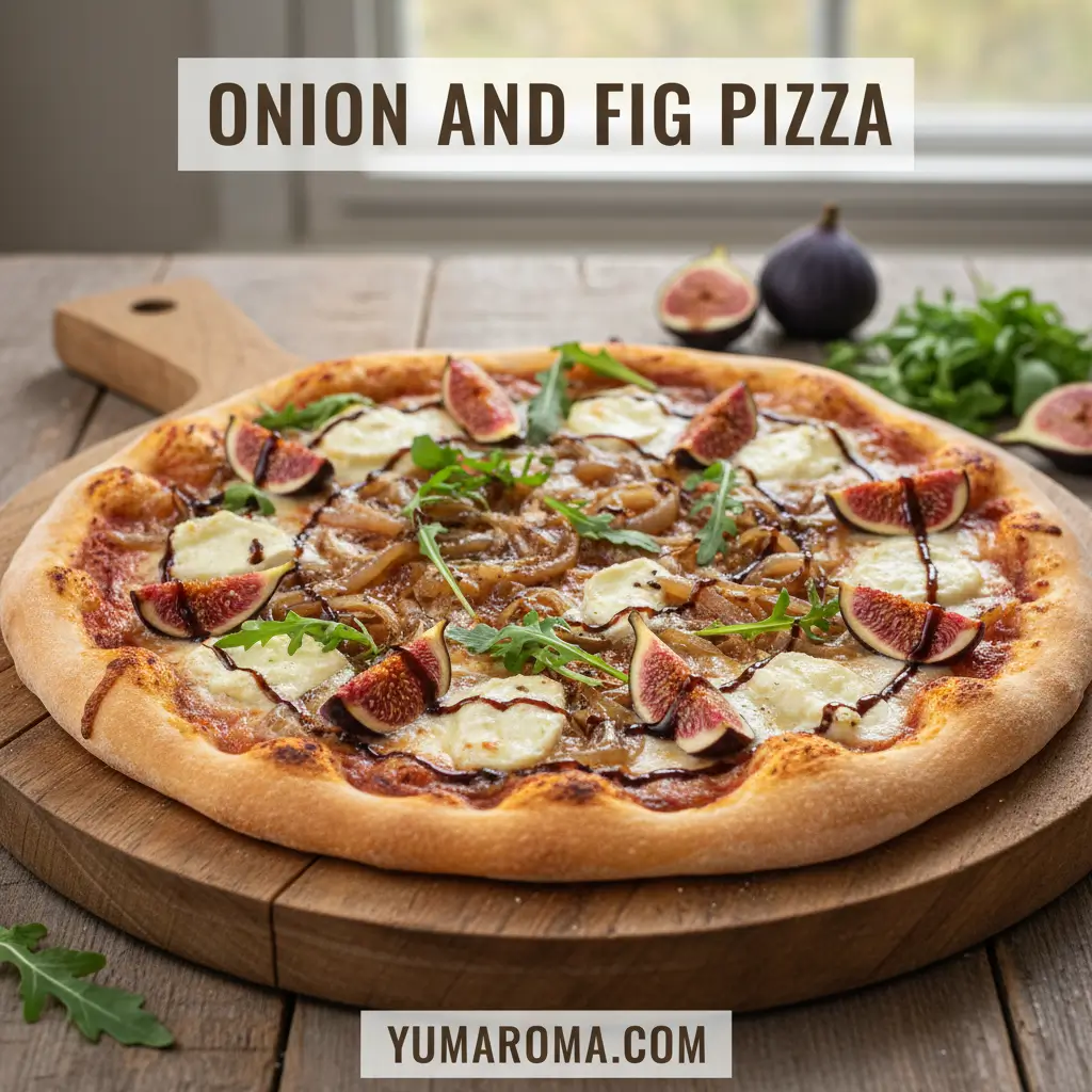 ONION AND FIG PIZZA