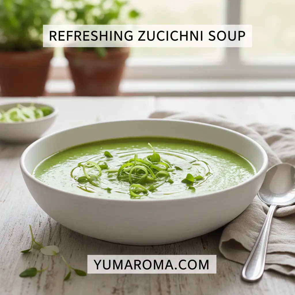 REFRESHING ZUCCHINI SOUP
