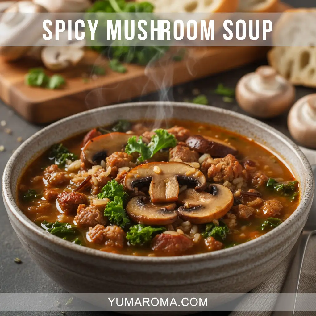SPICY MUSHROOM SOUP