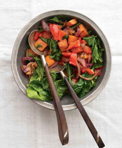 Spinach And Sweet Potato Salad