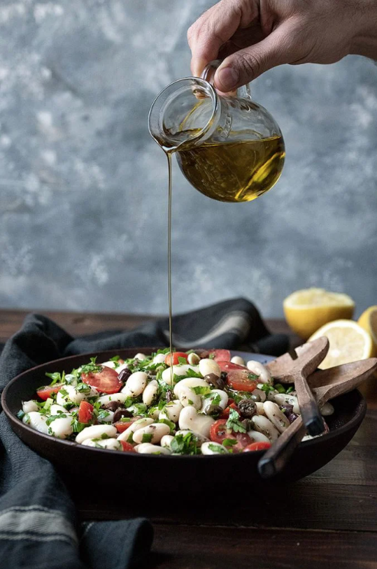 Greek Lima Bean Salad
