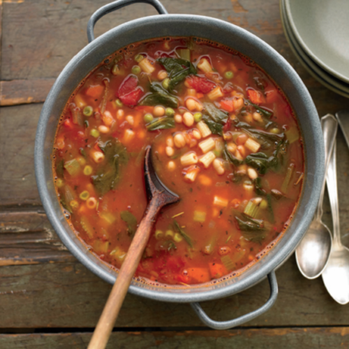 Minestrone With Spring Vegetables