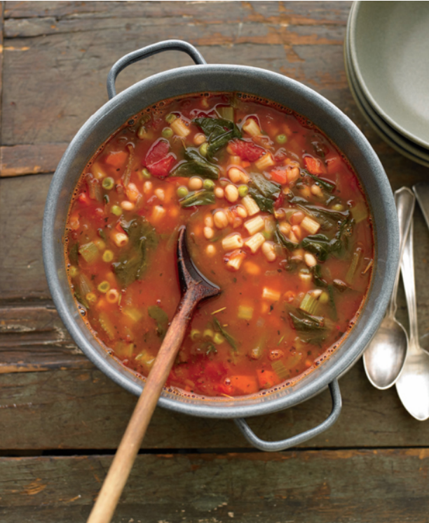 Minestrone With Spring Vegetables