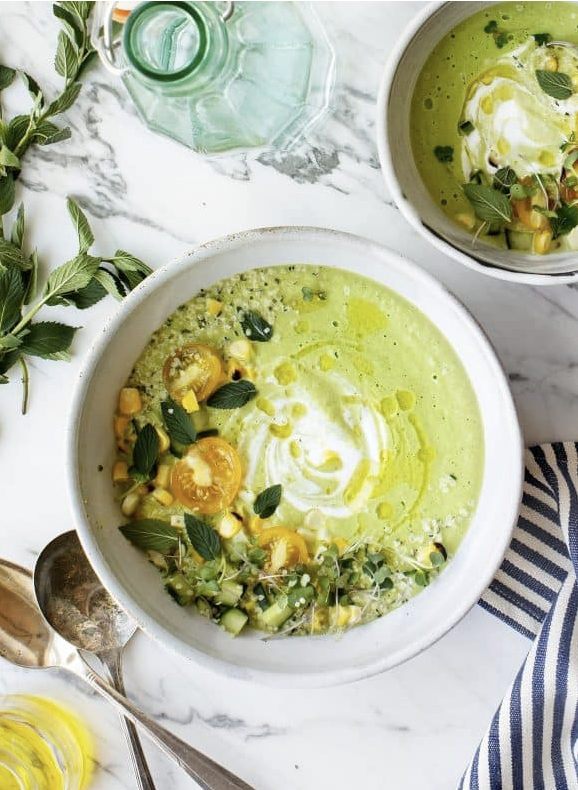 Tomatillo Gazpacho