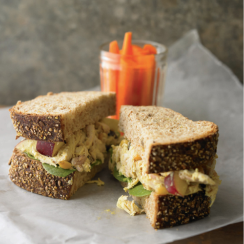 Curried Chicken Salad Sandwich