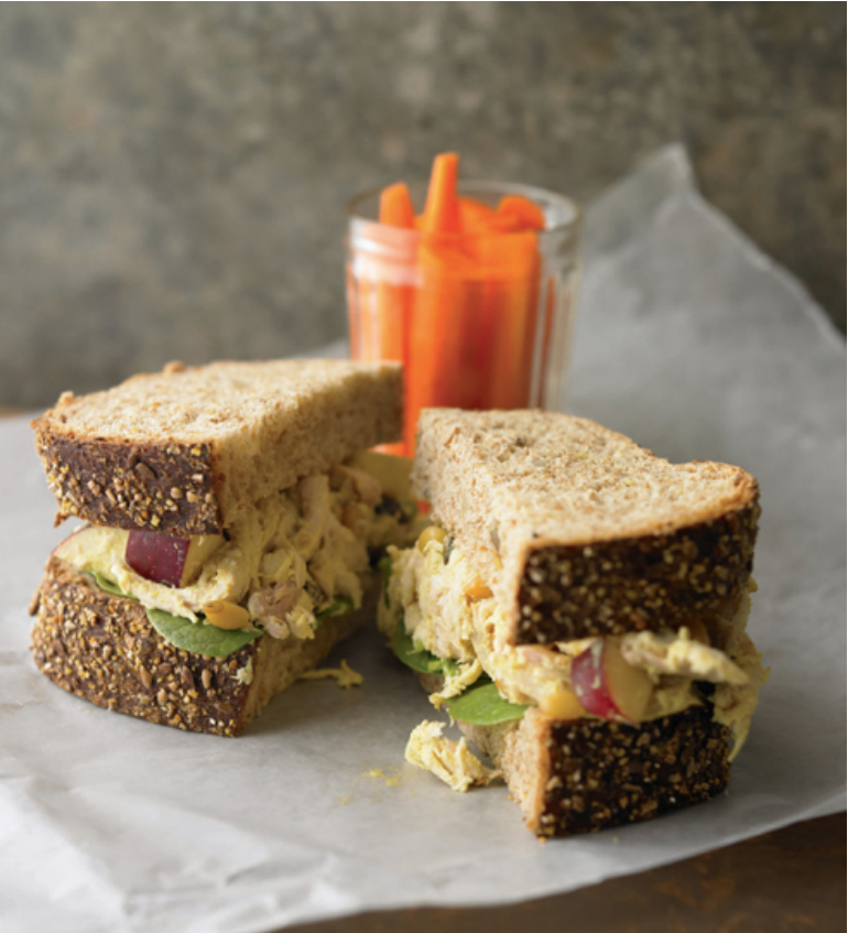 Curried Chicken Salad Sandwich