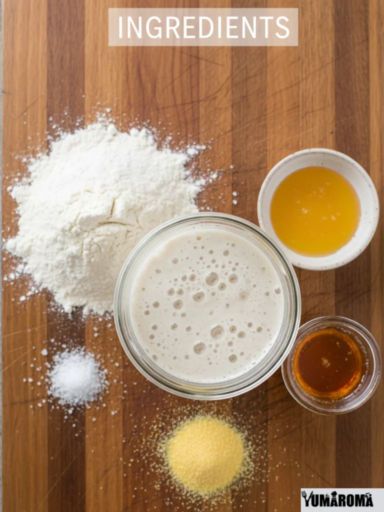 Easy Sourdough English Muffins