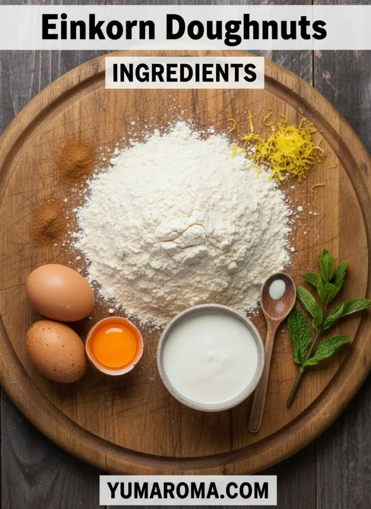 Einkorn Doughnuts Ingredients