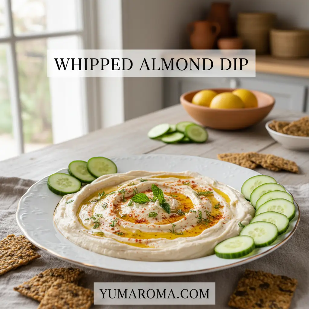 WHIPPED ALMOND DIP